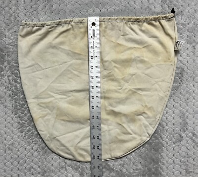 JT PAINTBALL DENIM GOGGLE MASK BAG CARRIER -OFF WHITE-PRO-FLEX SHIELD OG VINTAGE