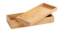 Wenko Aufbewahrungsbox Terra Bambus Deckel Praktisch Schmuck Kosmetikartikel