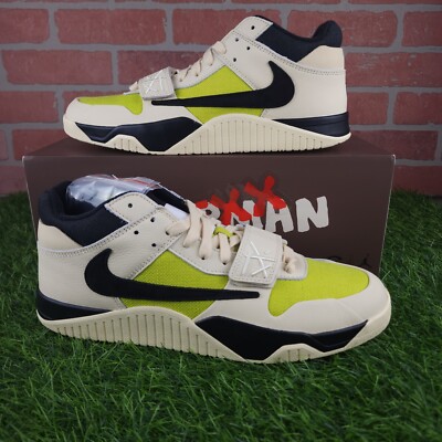 Jumpman Jack Travis Scott x Jordan Bright Cactus Green Sail (FZ8117-102) Sz 12 Size 11- Travis Scott x Jordan Jumpman Jack TR Bright Cactus  main image 4