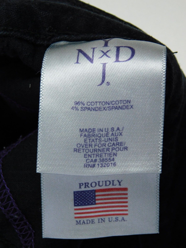 N.D.Y.J Womens Straight Jeans Size 10 Lift Tuck Technology Black. - Picture 6 of 15