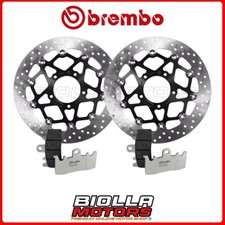 KIT PADS + DISCS BREMBO MV AGUSTA TURISMO FAST LUXURY 800 2021 FRONT 