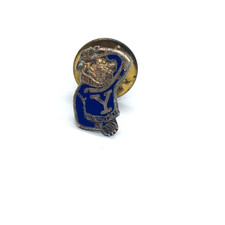 Vintage Yale University Bulldogs Pin Lapel Enamel Collectible VERY RARE
