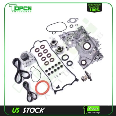 Kit De Distribution Complet Pour Honda Accord 94-02 2.2L 2.3L - Courroie + Pompe à Eau + Joints