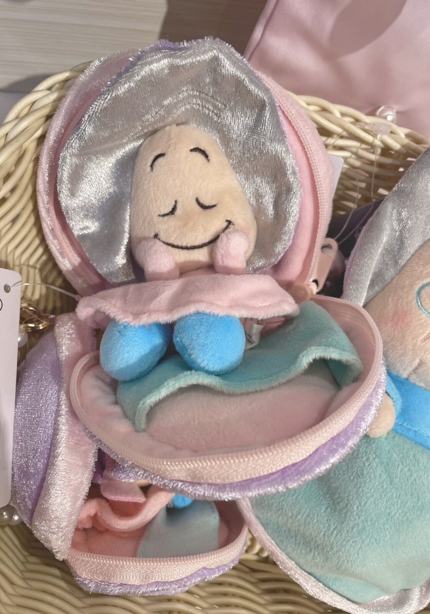 Japan Tokyo Disney Store Young Oyster Plush Toy Zipper Type