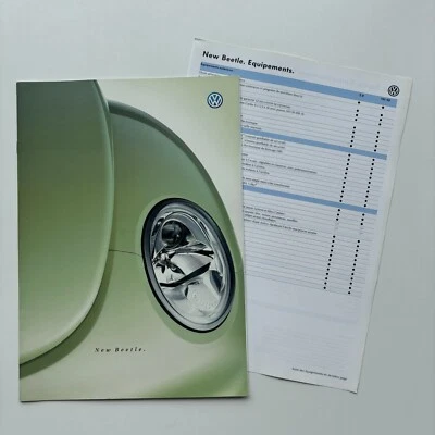 Catalogue Brochure - Volkwagen France - New Beetle - Octobre 1998 - 20 pages - Photo 1/4