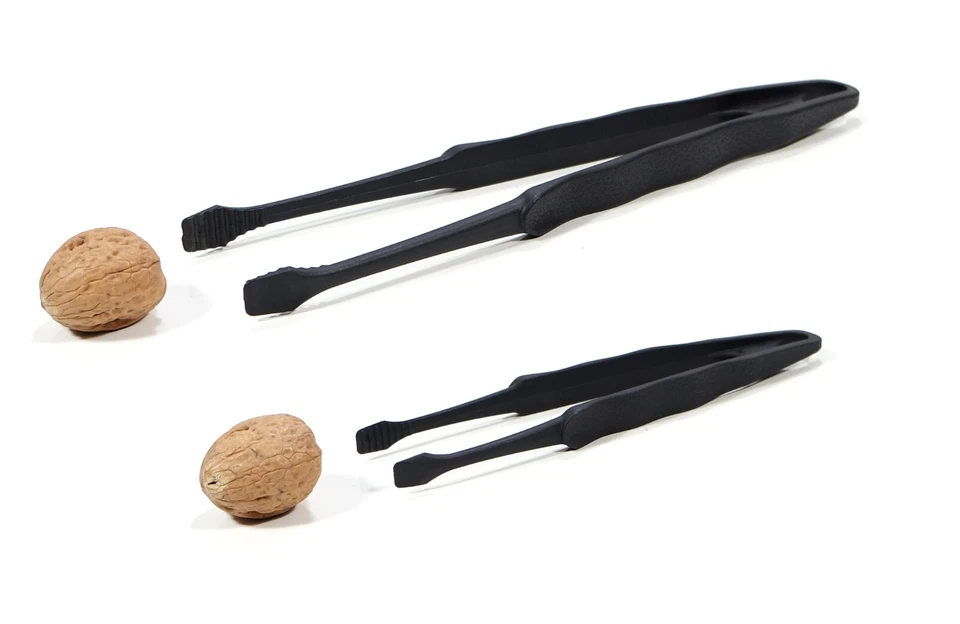 19 / 28 cm Koch Greif Zange Pfannenwender Bratenwender Kunststoff Schwarz - Bild 2 von 3