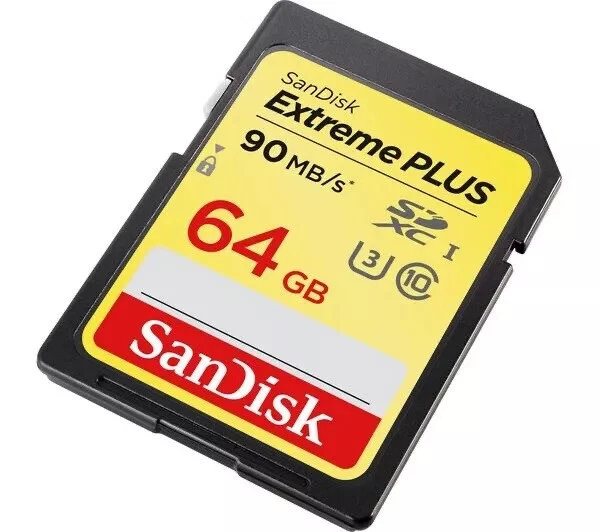 SanDisk 64GB Extreme Plus SDHC card, up to 90 MB/s UHS-I Class 10, U3, V30 - Image 2 of 4