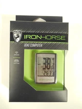 NEW Iron Horse Bike Computer Wireless 22 Functions Speedometer, Odometer, GPS ++
