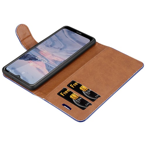 For Nokia 2.4 Phone Case Leather Wallet Book Flip Folio Stand View Cover - Picture 28 of 69