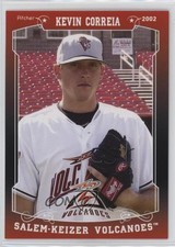 2018 Grandstand Salem-Keizer Volcanoes 20 Years of Success Kevin Correia #18 0b0