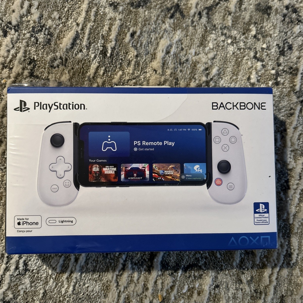 BACKBONE PS Remote Play iPhone用 The first official PlayStation-friendly iPhone controller is