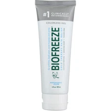 3 Pack BioFreeze Menthol Pain Relief Colorless Gel, 3 fl oz