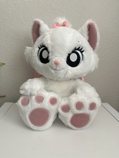 Disney The Aristocats Marie White Cat Plush w/ Pink Bow Downtown Disney