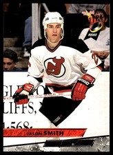 1993-94 Ultra #363 Jason Smith New Jersey Devils Rookie Hockey Card. rookie card picture