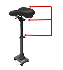 OEM Ninebot by Segway Replacement Scooter Seat and Post KickScooter MAX