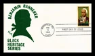 DR JIM STAMPS US COVER BENJAMIN BANNEKER BLACK HERITAGE FIRST DAY ISSUE