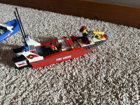 Lego City Town 60005 Fire Boat and Speed Boat 99 % Complete No Manual Retired