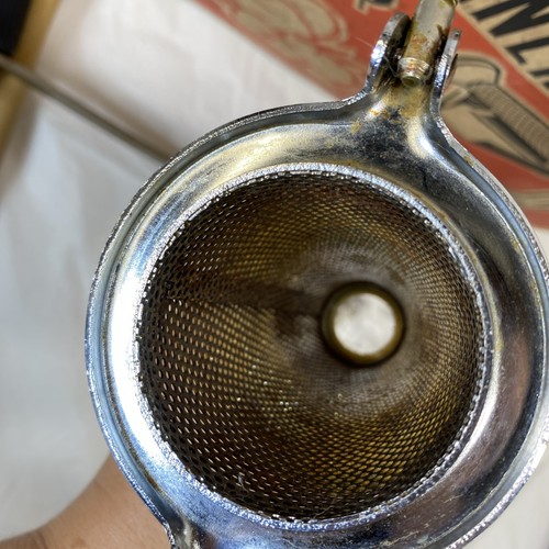 VINTAGE The Original All Metal Squeezo Strainer Berarducci Model 400-TS w/box - Picture 7 of 18