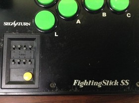 Hori Sega Saturn Fighting Stick SS HSS-07 W/ Box Tested Japan I26