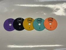 4" 360 GEO 3 Step Polishing Pads