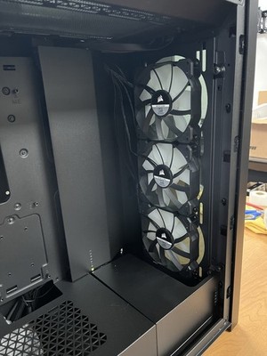 CORSAIR iCUE 5000X RGB 中古 Corsair iCUE 5000X RGB Tempered Glass Mid-Tower ATX PC Smart Case