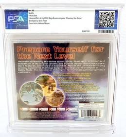 PSA 9.6 A+ Graded & Factory Sealed PHANTASY STAR ONLINE Ver. 2 Sega Dreamcast 🌟