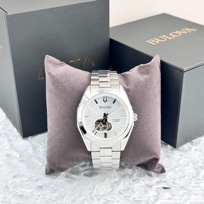 Bulova Classic Surveyor Automatic Silver Stainless Steel  display picture 1