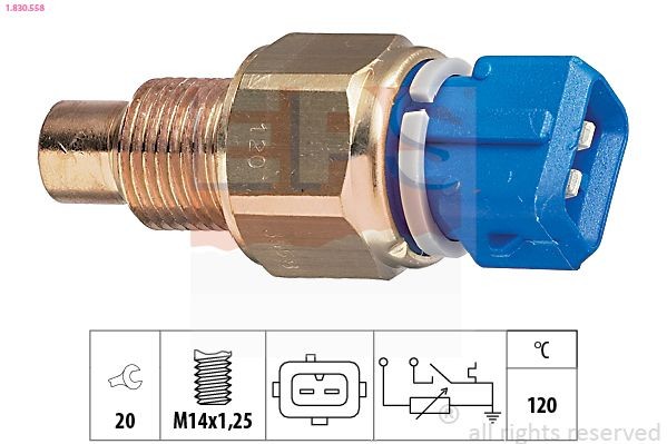 EPS Sensor, KüHlmitteltemperatur 1.830.558 FüR CitroËN Passend FüR Fiat-image