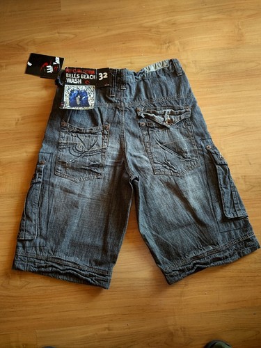 Rip Curl Denim Bells Beach Wash Shorts Bermuda Surf Gr. 32 Surf O.Neill Beach - Bild 3 von 6
