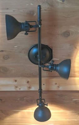 KICHLER 3-Light Track Lighting Kit Hatteras Bay 1.9' Black Halogen W/Extra Bulbs