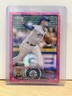 2023 Topps Chrome Logofractor Luis Castillo Pink Refractor /199 Seattle Mariners