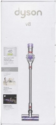 Dyson V8 Cordless Stick Vacuum Cleaner Silver Nickel 400473-01 New