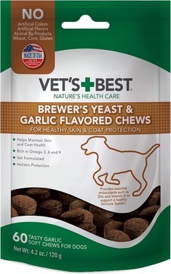 Dog skin coat supplement brewers yeast