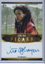 Star Trek Connections Ito Aghayere as Guinan Autograph in Star Trek Picard