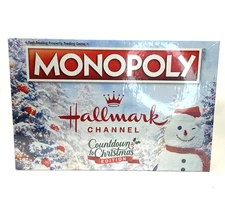 Monopoly Hallmark Channel Countdown to Christmas Edition Board Game Sealed NEW