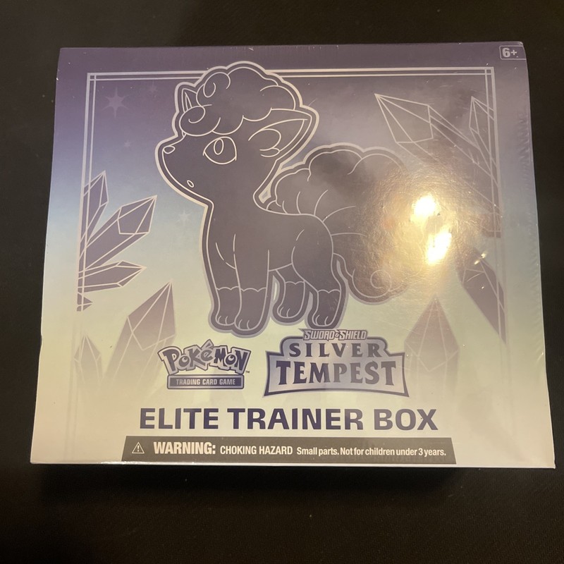 Pokemon TCG Silver Tempest, Elite Trainer Box, English Elite Trainer Box Sealed