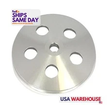 Racing Power R8848POL, One Fits Polished Aluminum GM 1V Steering Pulley Performa