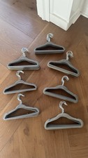 70 Grey Velvet Toddler Hangers Heavy Duty Non Slip Clothes Hangers for Kids