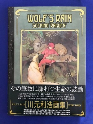 WOLF S RAIN SEEKING  RAKUEN  Toshihiro Kawamoto Art Works Art Book Illustration