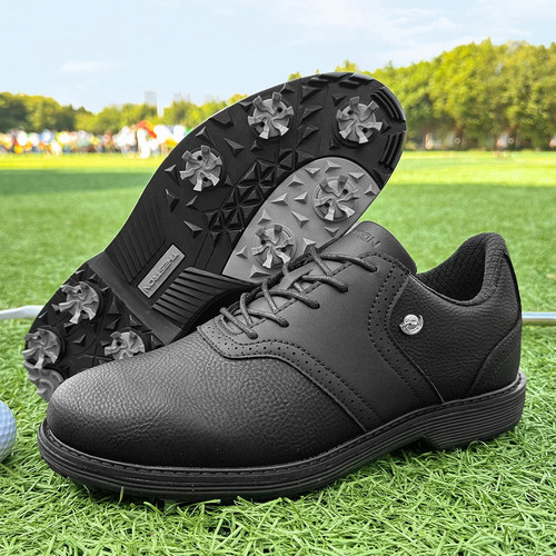 Spikes Golf Flache Schuhe Herren Wasserdicht Golf Turnschuhe Outdoor Wandern Schuhe - Bild 21 von 28