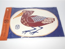 MSASA new African Hand Print Bird Collection Fabric 100 Cotton  16 x 11 NIP