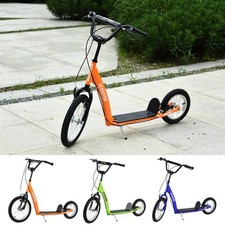 Child Bike Trailer 3 In1 Foldable Jogger 2-Seat Baby Stroller w/ Shock Absorber