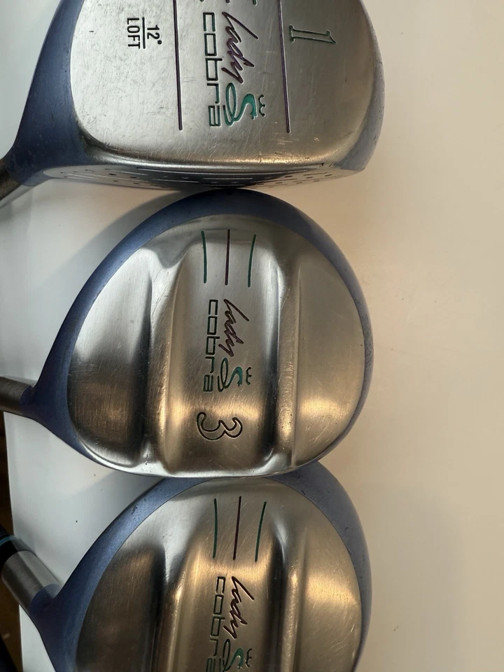 Juego de maderas Lady Cobra 1 3 5 7 9 grafito damas flexible mano derecha juego completo de maderas Foto 3 de 4