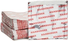 Stockroom Plus Hamburger Wrappers - Grease-Proof Wrapping 6.4 x inches 