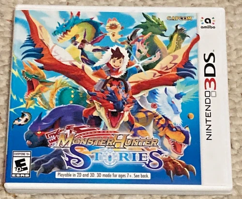 New ListingMonster Hunter Stories (Nintendo 3DS, 2017) Personal Collection CIB Tested VG