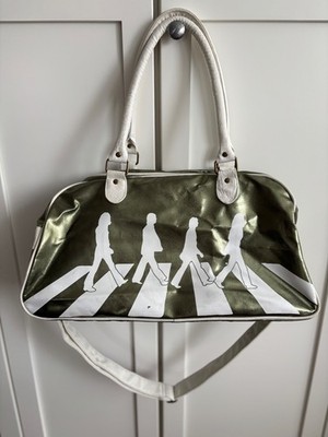 The Beatles Abby Road Travel Overnight Gym Bag 2008 Green Apple Edition 19x10x8 