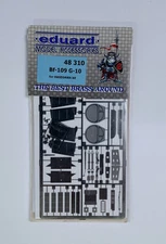 *RARE* 1/48 Hasegawa Bf 109G-10 Photo Etch Detail Set - Eduard 48310