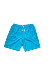 St John s Bay Big Tall Board Swim Shorts Blue Size 2XL Perfect Beach Pool NWT