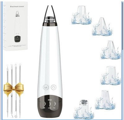 Blackhead Remover Pore Vacuum, Visual Rechargeable Blackhead Vacuum Facial Pore