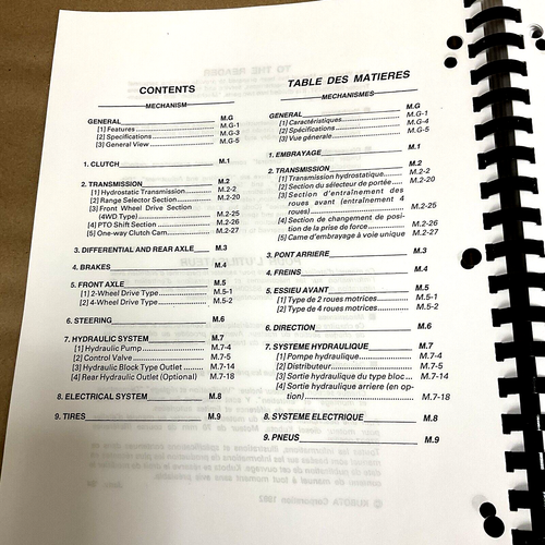 Service Handbuch für Kubota B8200 B8200HST Traktor Werkstatt Werkstatt Buch - Bild 2 von 9